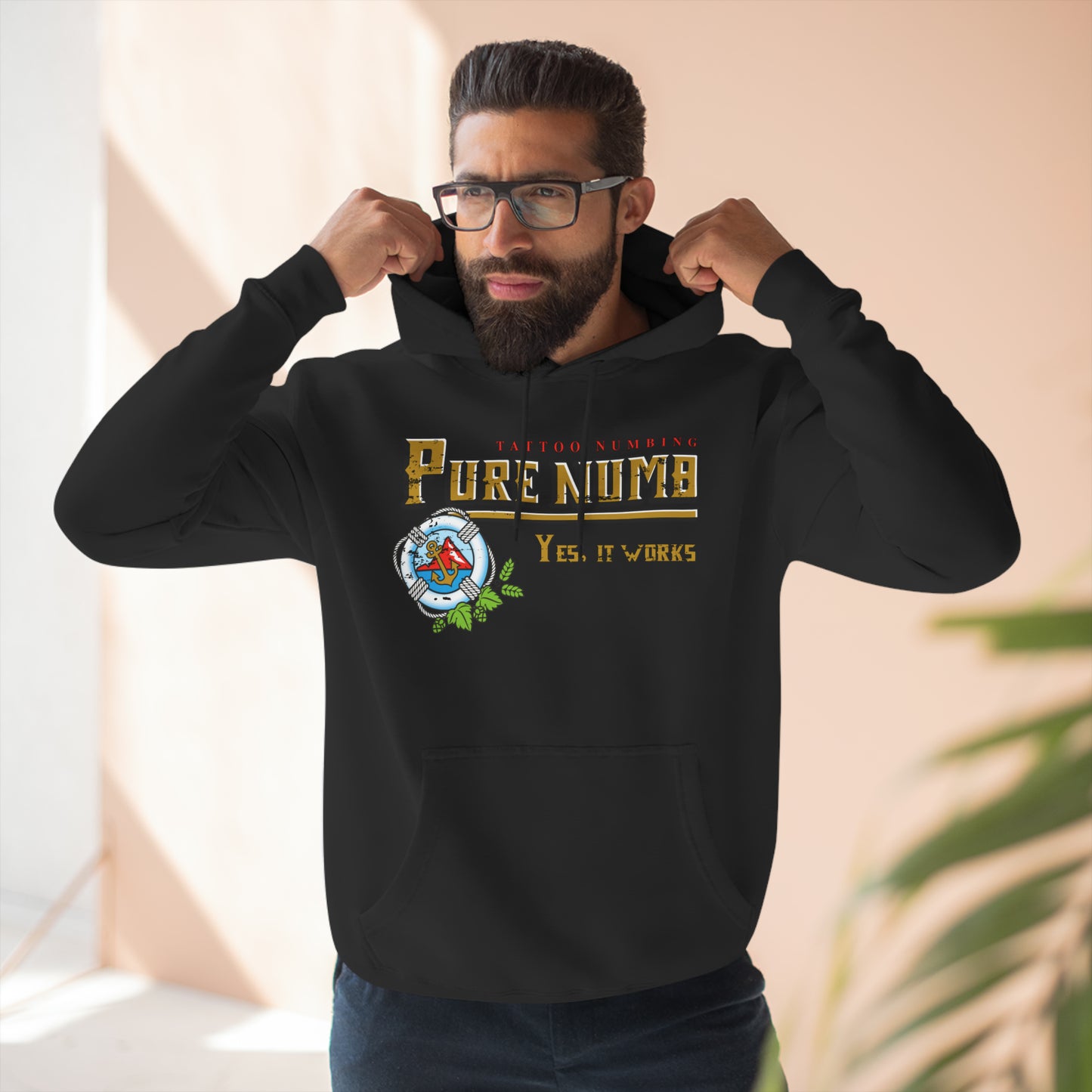 Yes, it works! Pullover Hoodie