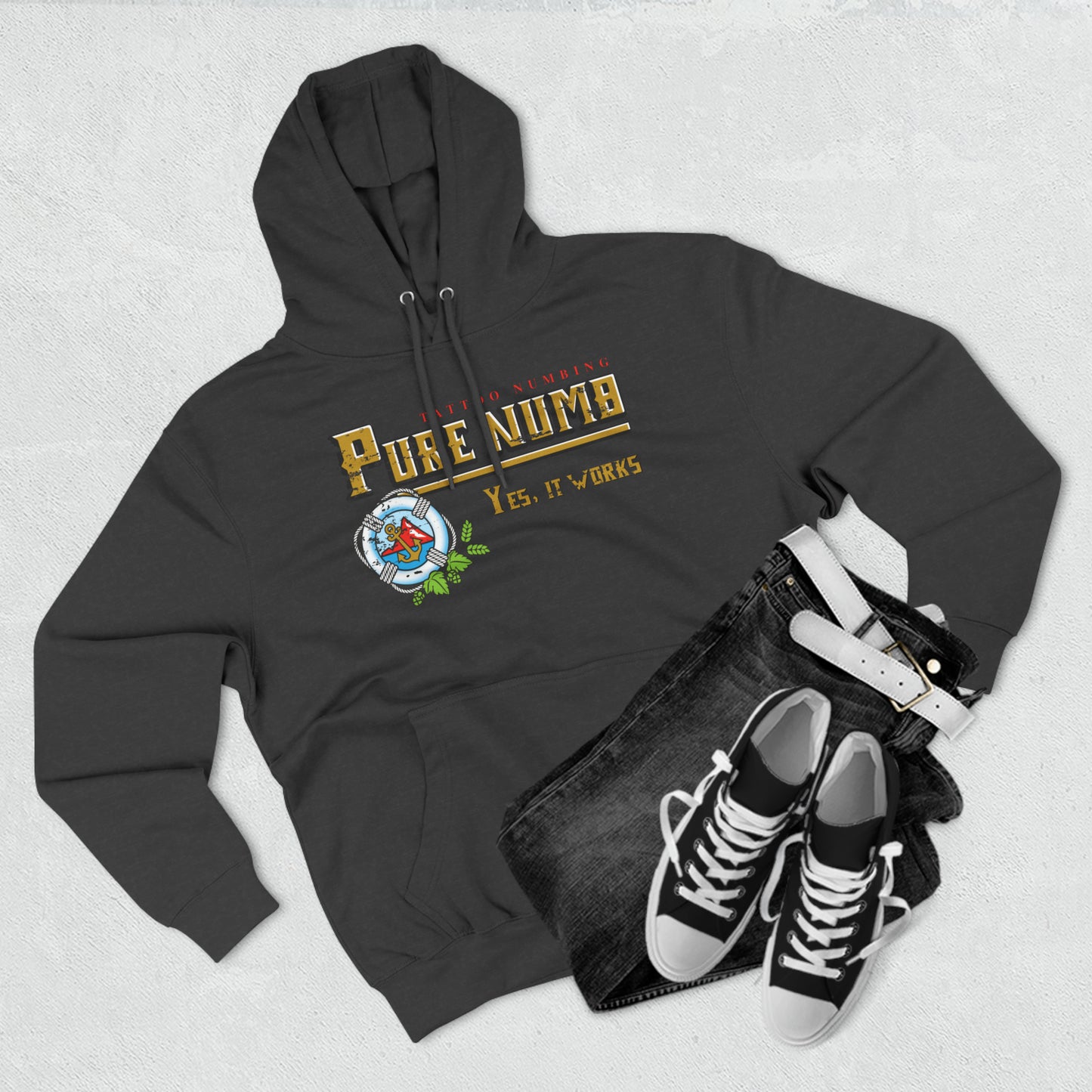 Yes, it works! Pullover Hoodie