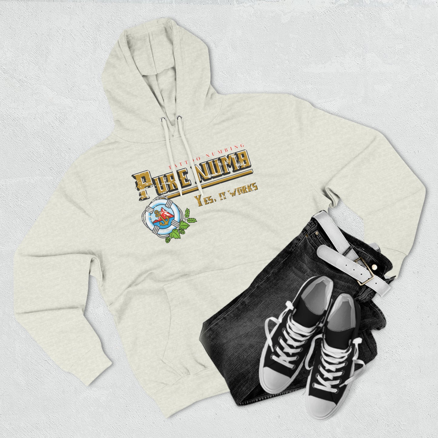 Yes, it works! Pullover Hoodie