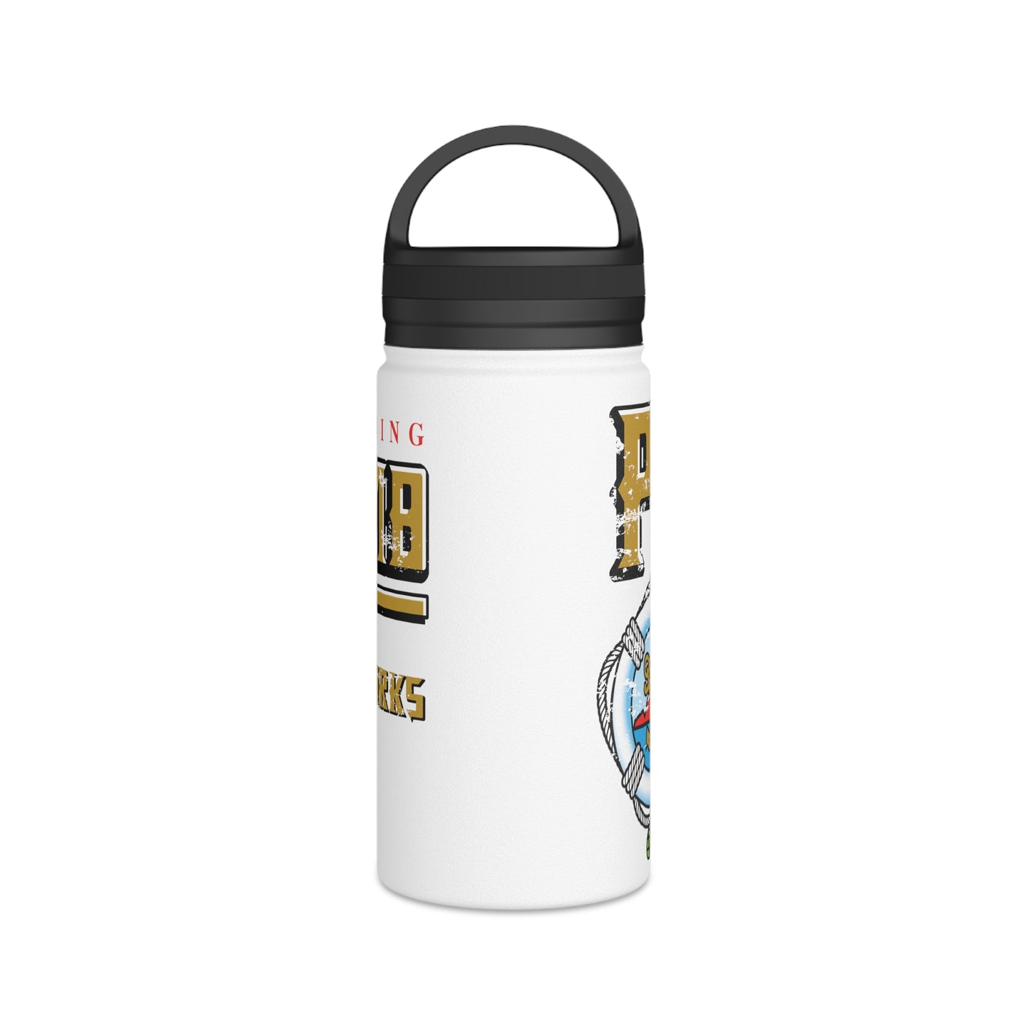 Stainless Steel Water Bottle, Handle Lid