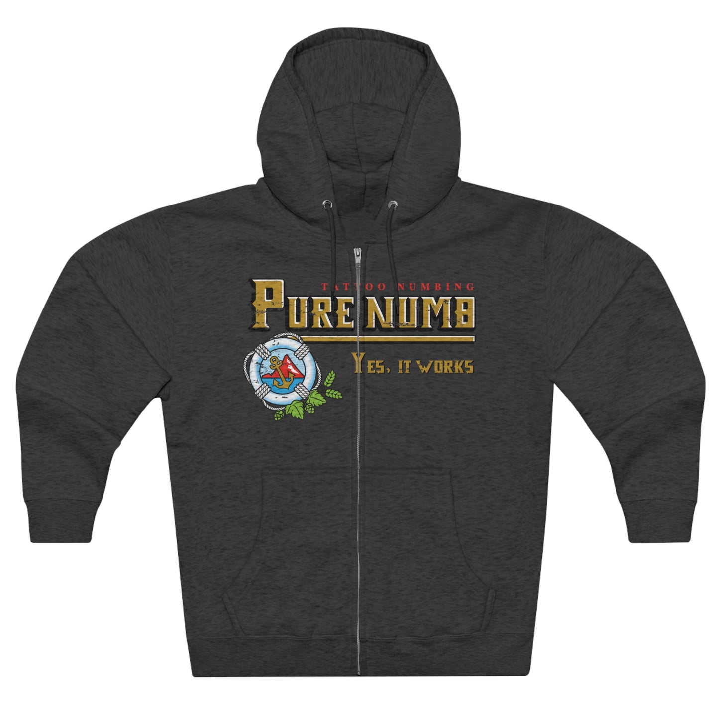 Yes, It works! Full Zip Hoodie